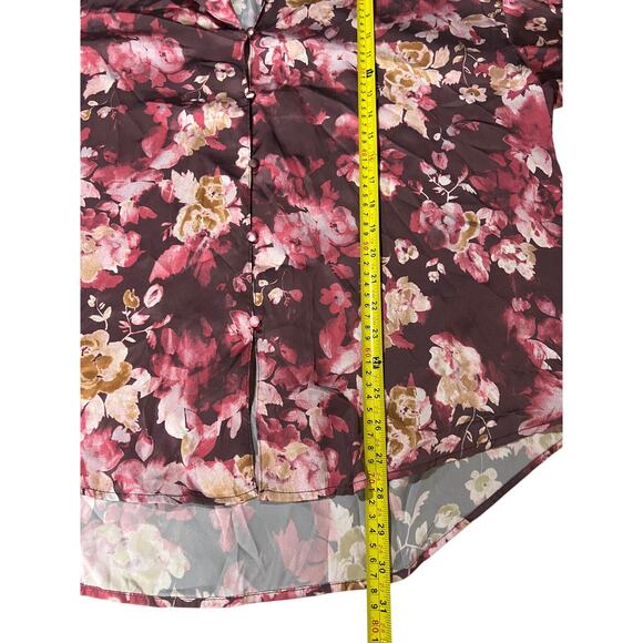 Intimately Free People Floral PJ Women Top *Dimensions in Pictures* - Picture 5 of 5